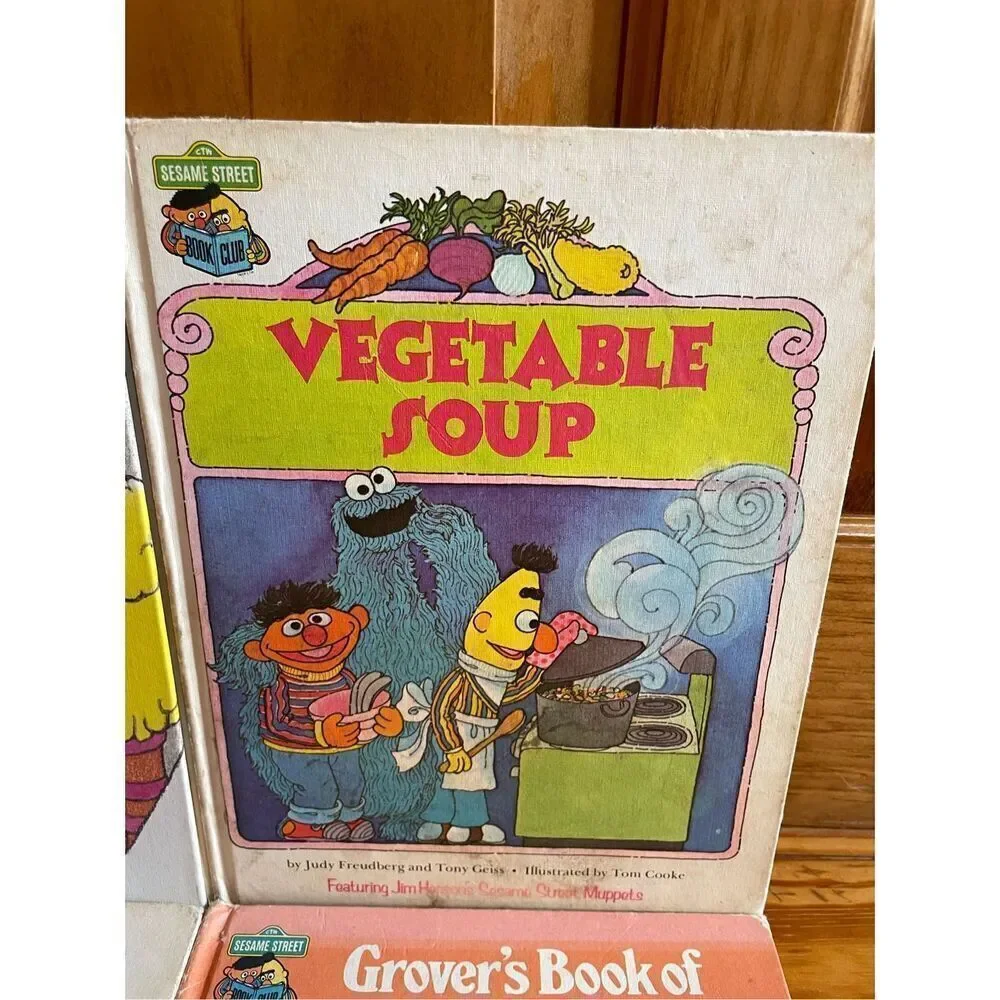1980 Sesame Street Books